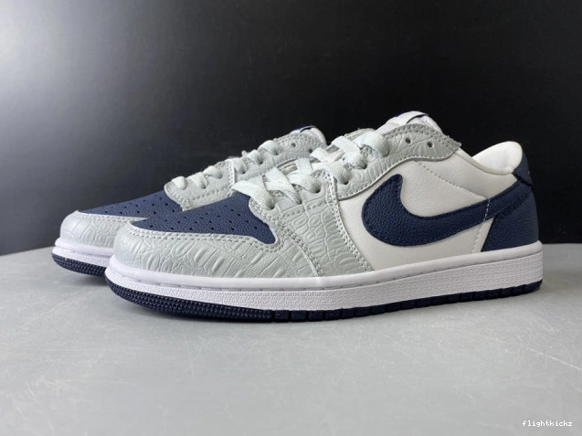 Jordan Navy 1 Blue Air CW8576-200 Grey 0830